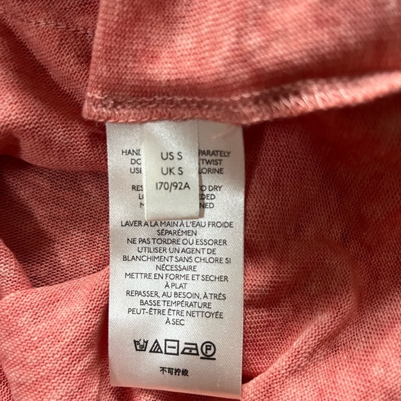 We The Free Kyoto Oversized Tee Coral Women’s Small - Picture 7 of 10